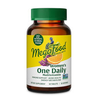 Thumbnail for Image 2 of Unflavored / 30 Count (Pack of 1) for the product MegaFood One Daily Multivitamin for Women with 22 Nutrients