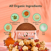 Thumbnail for Image 5 of ALOHA Organic Maple Sea Salt Protein Bar, 12 ct (Pack of 4)