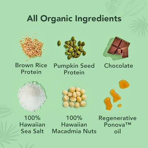 Image 5 of ALOHA Organic Plant Based Protein Bars Pack of 6