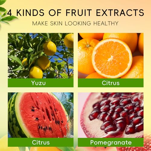 Image 3 of QUIYUM Skin Care Set for Oily & Combination Skin, Natural Fruit Skincare