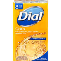 Thumbnail for Image 1 of Gold / 32 Ounce (Pack of 1) for the product Dial Bar Gold Antibacterial Deodorant Soap, 4 oz ea 8 ct