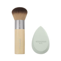 Thumbnail for Image 2 of EcoTools Blend + Blur Makeup Brush and Sponge Duo