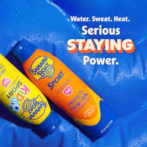 Image 6 of Banana Boat Sport SPF 50 Sunscreen Spray, 6 oz (2 Pack)