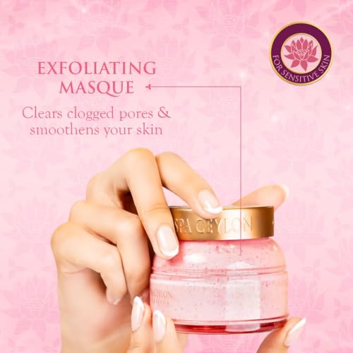 Image 3 of SPA CEYLON Lotus & Rambutan Gentle Face Exfoliating Masque 100g