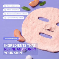 Thumbnail for Image 4 of Purederm Peach Bubble Face Mask 5 Pack