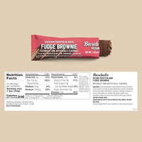 Thumbnail for Image 2 of BAREBELLS Vegan Protein Bars Fudge Brownie 12 Count