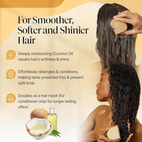 Thumbnail for Image 3 of Kitsch Coconut Oil Shampoo and Conditioner Set – Made in USA, 2 pcs