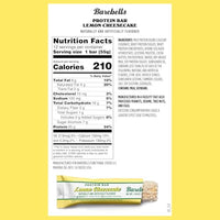 Thumbnail for Image 2 of BAREBELLS Protein Bars Lemon Cheesecake Pack of 12 20g