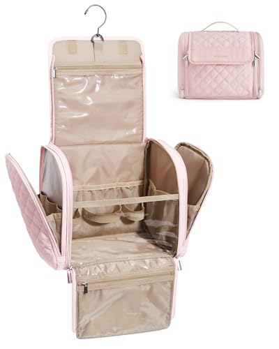 Image 17 of Pink / X-Large for the product BAGSMART Hanging Travel Toiletry Bag