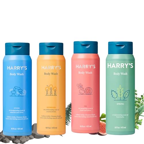 Image 1 of Default Title for the product Harry's Men's Body Wash, 18 Fl oz (Pack of 4)