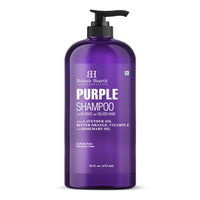 Thumbnail for Image 1 of Default Title for the product Botanic Hearth Tea Tree Shampoo, Vitamin C, Peppermint, Lavender and Rosemary Oil, Fights Dandruff and Dry Scalp (Purple)