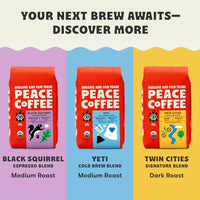 Thumbnail for Image 6 of Peace Coffee Tree Hugger Signature Blend Ground Coffee, 12 oz, 3-Pack