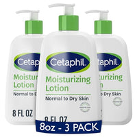 Thumbnail for Image 4 of Fragrance-Free / 8 Fl Oz (Pack of 3) for the product Cetaphil Moisturizing Face & Body Lotion Sensitive Skin
