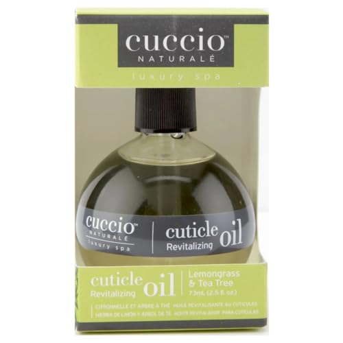 Image 10 of Lemongrass & Tea Tree / 2.30 Fl Oz (Pack of 1) for the product Cuccio Naturale Revitalizing Cuticle Oil