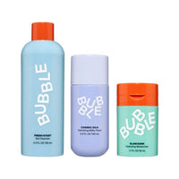 Thumbnail for Image 1 of Default Title for the product Bubble Skincare Essentials Routine Trio, Back-to-School Skin Care Set
