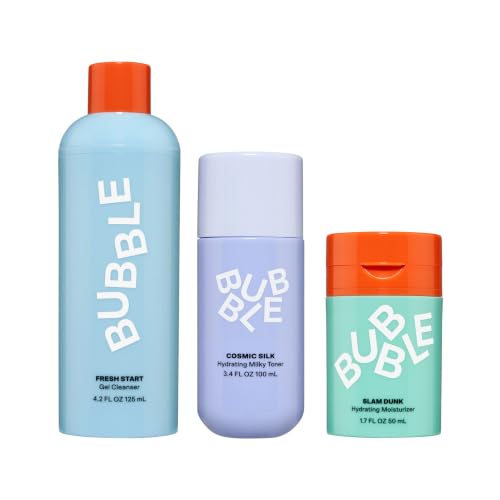 Image 1 of Default Title for the product Bubble Skincare Essentials Routine Trio, Back-to-School Skin Care Set