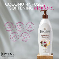 Thumbnail for Image 7 of Jergens Hydrating Coconut Hand and Body Moisturizer