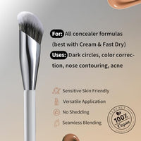 Thumbnail for Image 3 of ALBEAUT Concealer Makeup Brushes 2 PCS