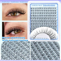 Thumbnail for Image 37 of Goddvenus Eyelash Extensions Wispy Natural DIY C Curl Individual Lashes Clusters
