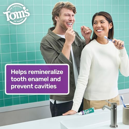 Image 4 of Tom's of Maine Whole Care Natural Anticavity Fluoride Toothpaste 3 Pk, 4 oz