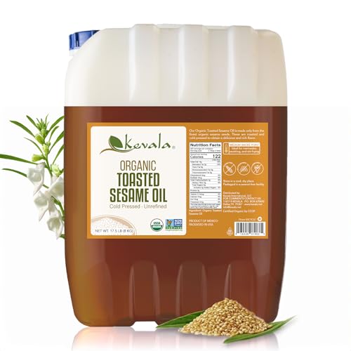 Image 5 of 280 onzas for the product Kevala Organic Toasted Sesame Oil