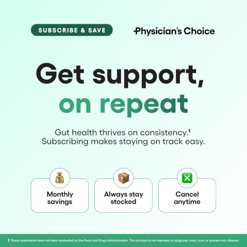 Image 6 of Physician's CHOICE Easy Mix Fiber for GLP-1 Support - 30 Servings