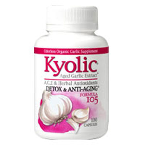 Kyolic A.G.E Antioxidant Formula 105 WITH VITAMIN A & E SELENIUM, 100 CAP