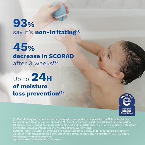 Image 4 of Mustela Stelatopia Eczema-Prone Skin Cleansing Gel - Baby Face & Body Wash