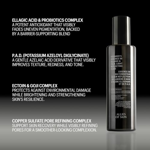 Image 3 of Allies of Skin Founder's Essence 56 Ellagic & P.A.D. Light Reflecting Fluid