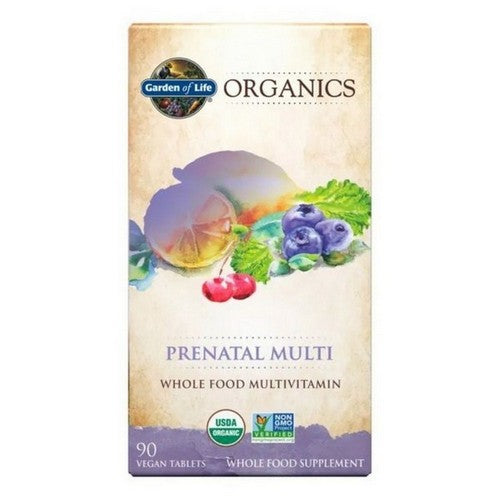 Garden of Life Organics Prenatal Multi 90 Tabs