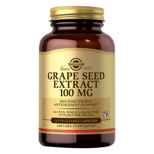 Solgar Grape Seed Extract 100 mg 60 V Caps