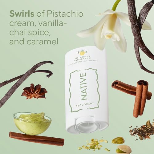 Image 4 of Native Deodorant Pistachio & Vanilla Chai 2.65oz