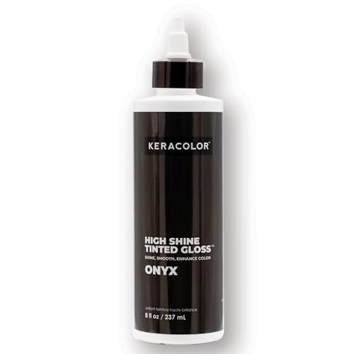 Image 7 of Onyx for the product KERACOLOR High Shine Tinted Hair Gloss In-Shower Glaze