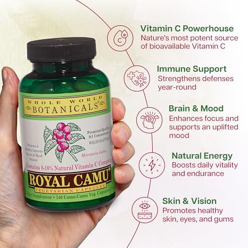 Image 3 of Whole World Botanicals Royal Camu, 140 CT