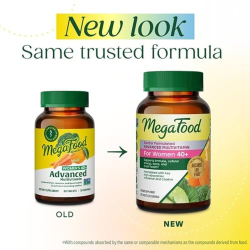 Image 3 of MegaFood Advanced Multivitamin for Women 40+ 120 Tablets