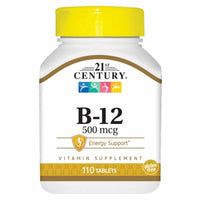 Thumbnail for 21st Century Vitamin B-12 500mcg 110 Tabs