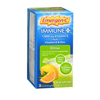 Thumbnail for Alacer Emergen-C Immune Plus System Support With Vitamin D Citrus Citrus 30 Packets