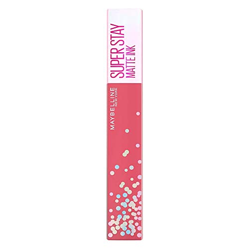 Image 17 of Birthday Bestie / 0.17 Fl Oz (Pack of 1) for the product MAYBELLINE Super Stay Matte Ink Liquid Lipstick Makeup