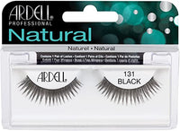 Thumbnail for Image 1 of Default Title for the product Ardell Natural False Eyelashes 131 Black - Soft & Wispy Volume Strip Lashes, 4 Pack
