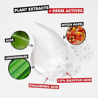 Thumbnail for Image 5 of THAYERS Blemish Clearing Face Cleanser with 1.5% Salicylic Acid, Acne Treatment Face Wash, Soothing and Non-Stripping Skin Care, 4.4 Fl Oz