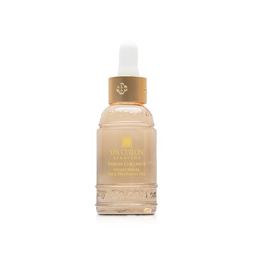 Image 1 of Default Title for the product SPA CEYLON Virgin Coconut Night Repair Face Treatment Oil 30ml