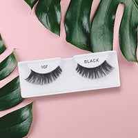 Thumbnail for Image 3 of Ardell Natural 107 False Eyelashes Soft Volume Strip Lashes Black, 4 Pack