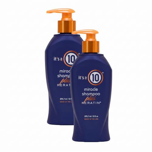 Image 5 of Floral / 10 Fl Oz (Pack of 2) for the product It's a 10 Haircare Miracle Shampoo Plus Keratin