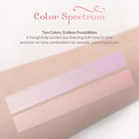 Thumbnail for Image 5 of 2aN Gleaming Tension Cushion Foundation Pact + Dual Cheek Blusher Peachy Glow Makeup Set