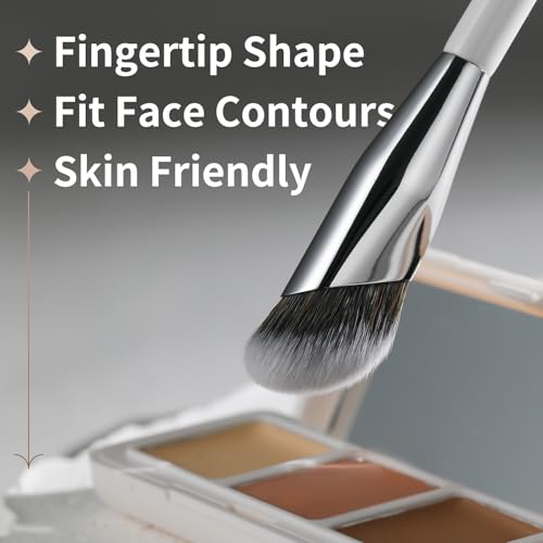 Image 4 of ALBEAUT Concealer Makeup Brushes 2 PCS
