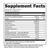 Thumbnail for Image 2 of Bucked Up Pre Workout 6 Grams Citrulline, 2 Grams Beta Alanine, and 3 Other Registered trademarked Ingredients (Blue Raz)