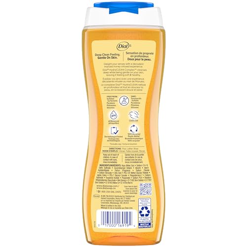 Image 2 of Dial Body Wash Pamper & Indulge Manuka Honey 21 fl oz Pack of 4