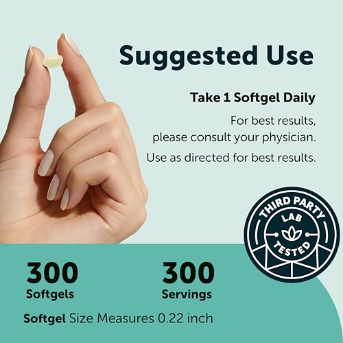Image 4 of Micro Ingredients Vitamin K2 MK-7 200 mcg Per Serving, 300 Coconut Oil Softgels