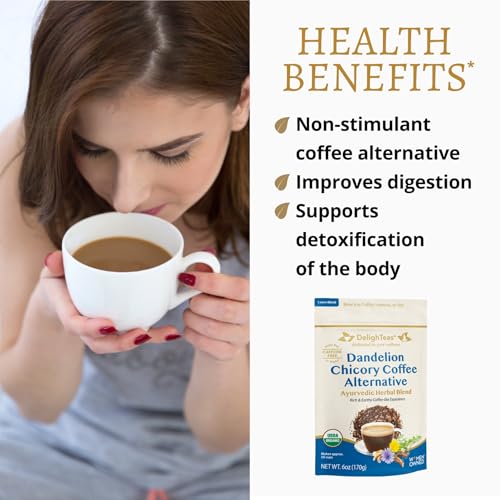 Image 6 of DelighTeas Organic Golden Milk and Herbal Coffee Bundle