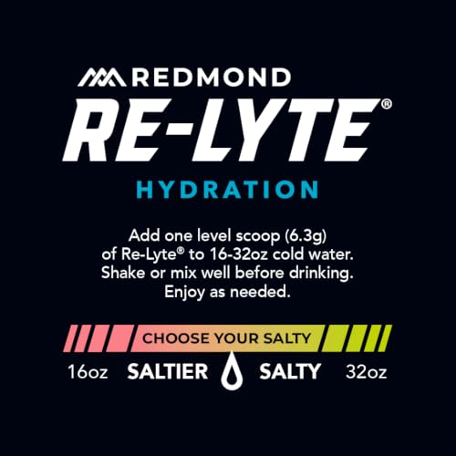 Image 5 of REDMOND Re-Lyte Sugar Free Electrolyte Powder Drink Mix (Watermelon Lime)
